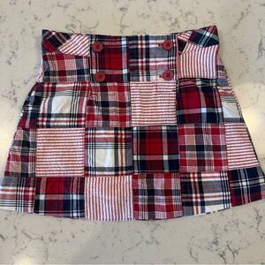 Janie and Jack Red White Blue Skirt